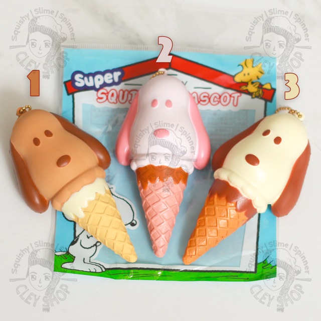 Snoopy Ice Cream Squishy By Snoopy