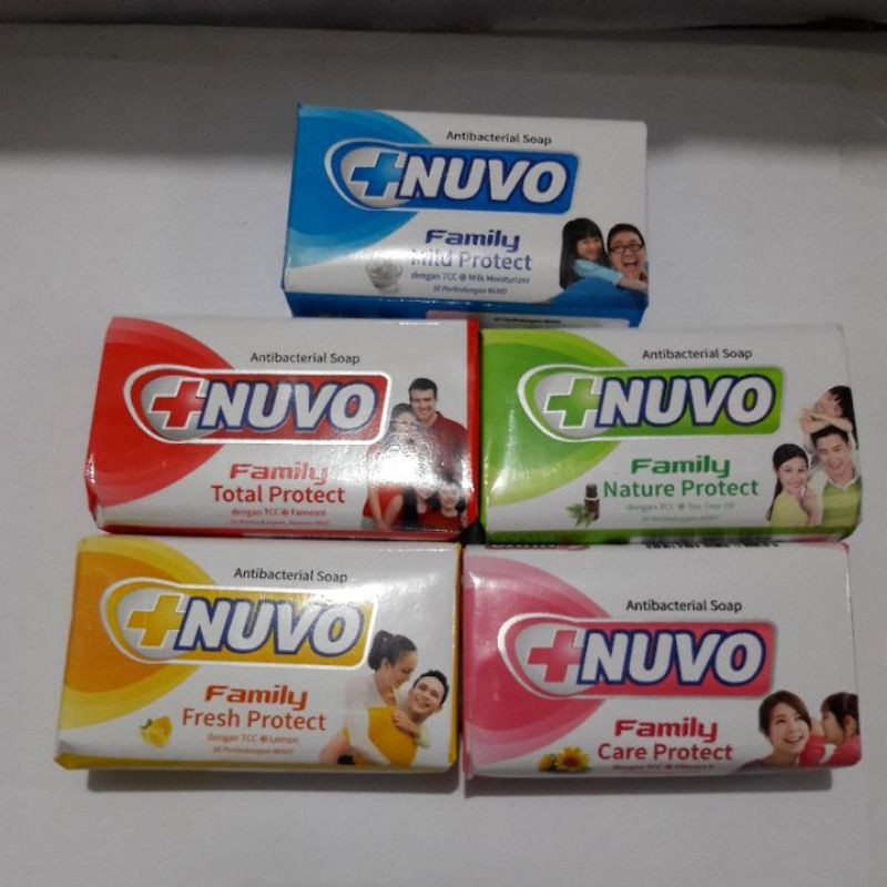 sabun batang nuvo 76g/all variant