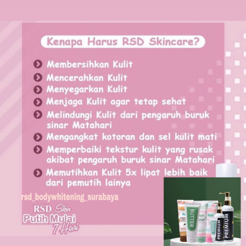 RISDA SKIN GLOW(PAKET 350,DAPAT SCRUB, LOTION &amp; BUTTER RSD)KEMASAN TERBARU SMUA,COD BISA,KEMASAN TERBARU