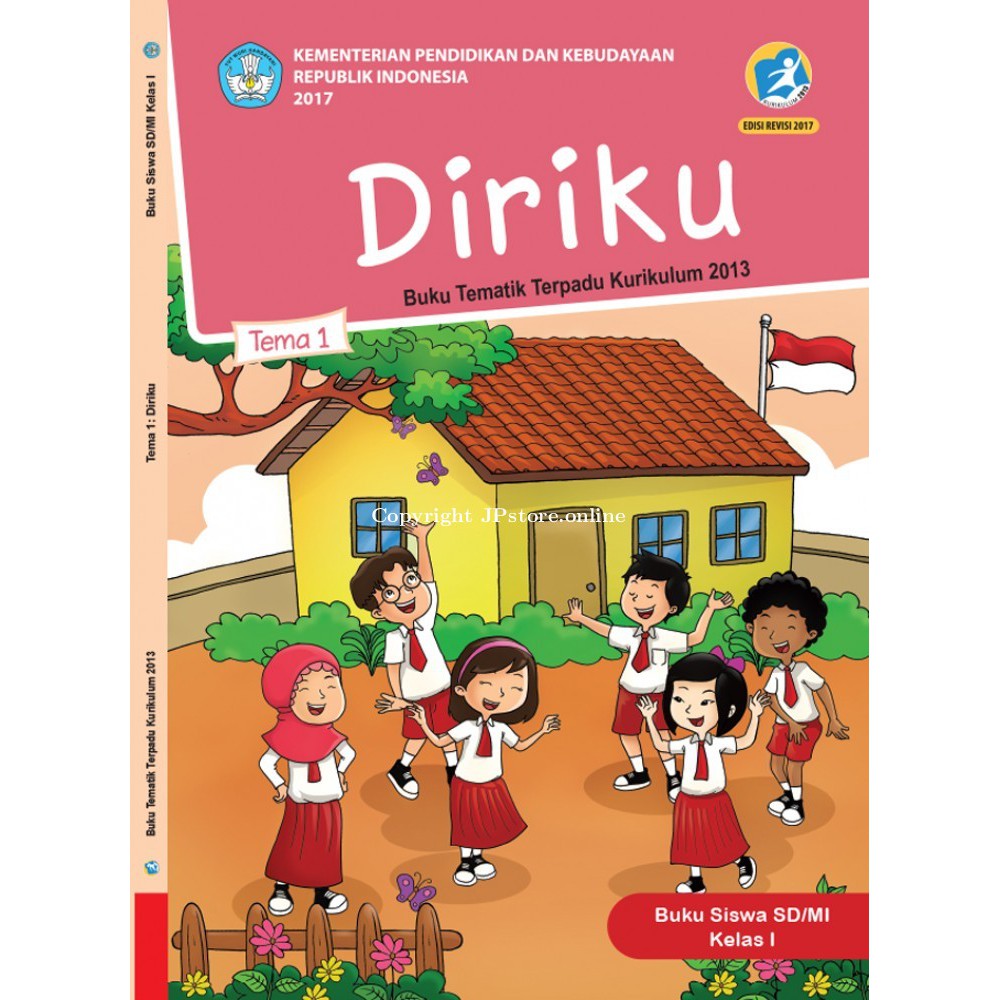 Jual Buku K13 Siswa Kelas 1 SD Tema 1 DIRIKU Kurikulum 2013 | Shopee