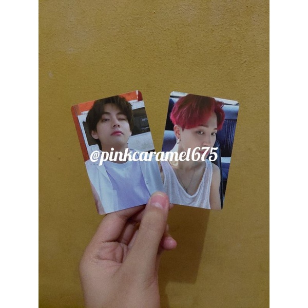 PHOTOCARD POB JIMIN TAEHYUNG BUTTER OFFICIAL
