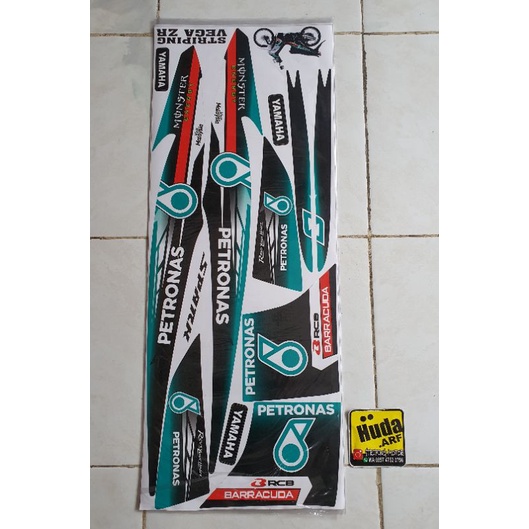 (COD) STRIPING VEGA ZR VEGA RR STICKER DECAL VARIASI YAMAHA VEGA ZR VEGA RR VEGA "PETRONAS" VGZR1
