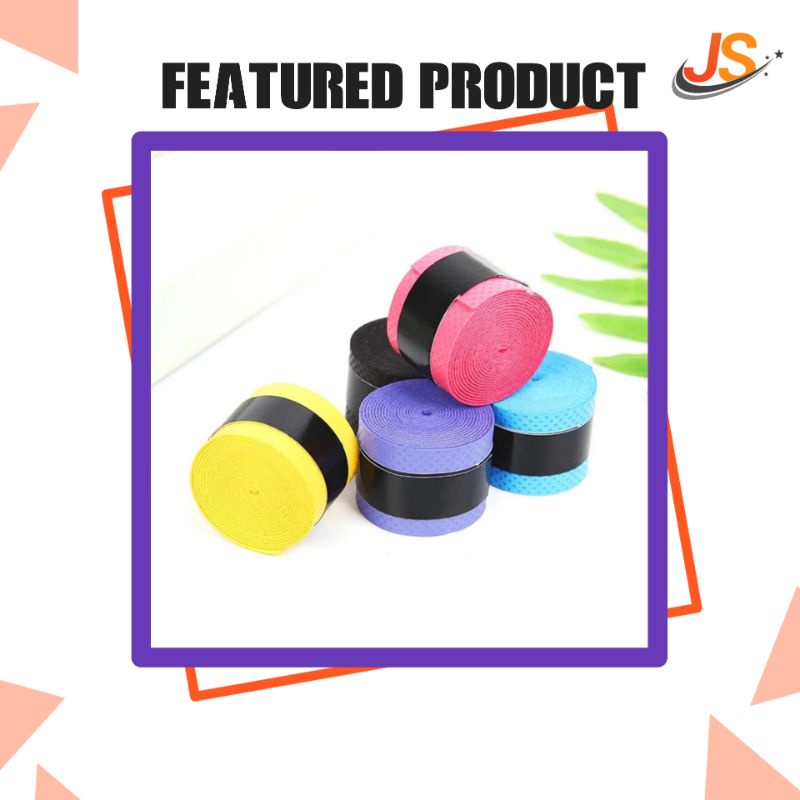 Grip Raket Bulutangkis Badminton Karet Polos Murah Grosir