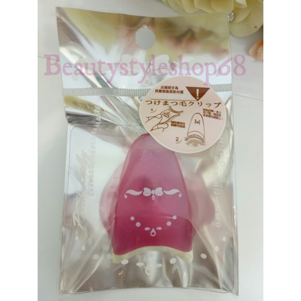 Eyelash Clip pink lady (alat bantu pasang bulumata)