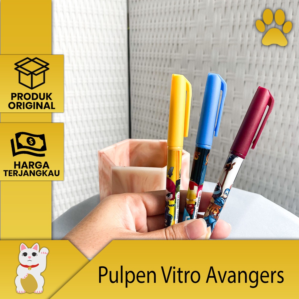 

[Luckyfortuna88] pulpen vitro avangers pen vitro avangers pulpen lucu murah alat tulis kantor alat tulis sekolah
