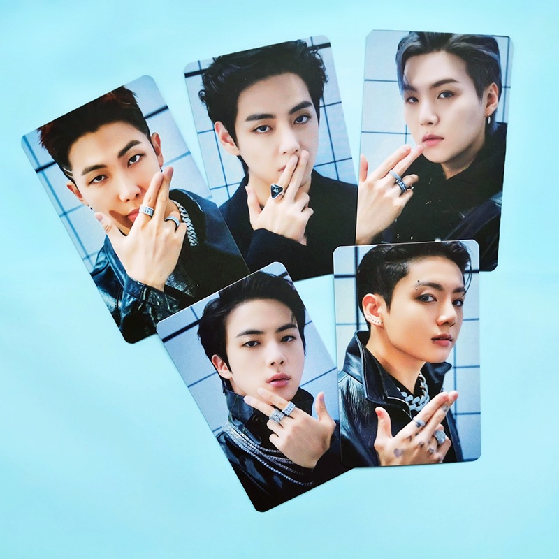 7pcs / Set Kartu Pos Desain BTS Ukuran Kecil