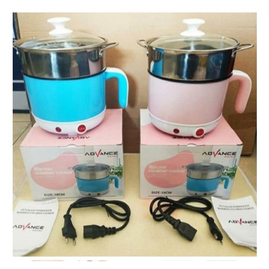 Advance C-19 Warmer Steamer Cooker Panci Elektrik Multifungsi