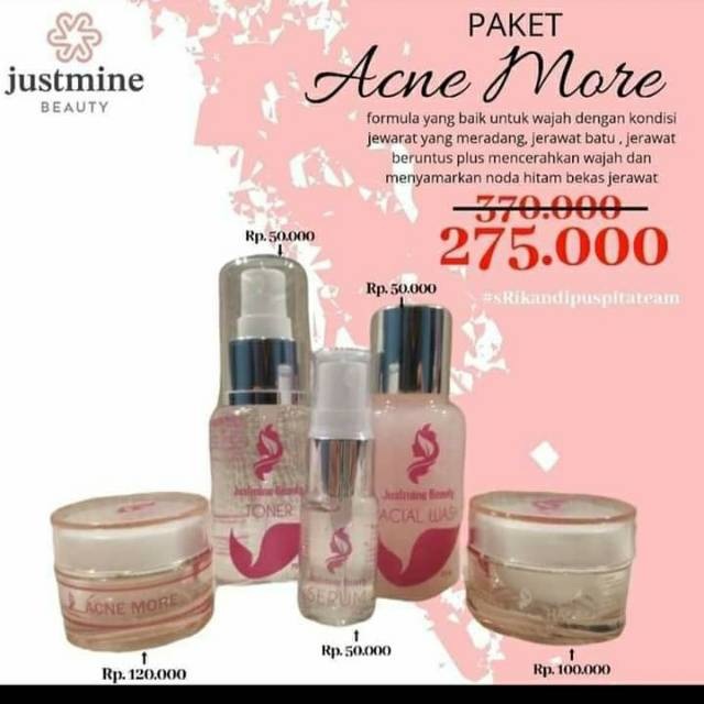 acne more justmine