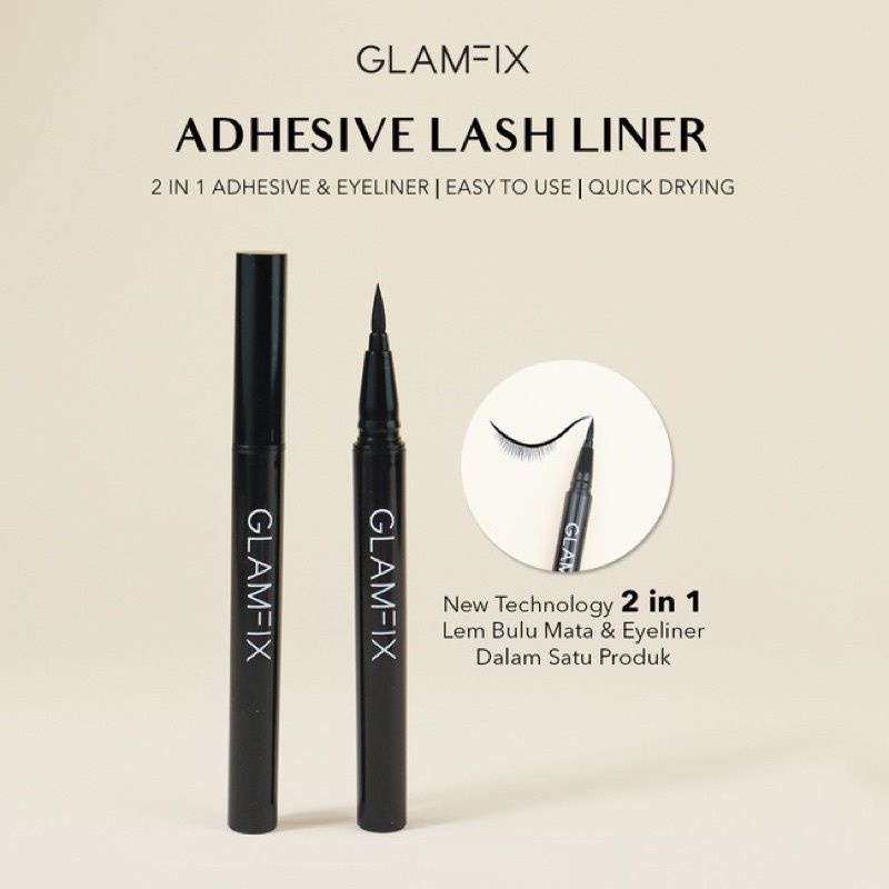Glamfix Adhesive Lash Liner 2in1