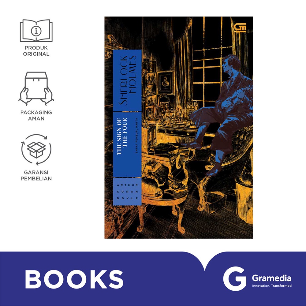Empat Pemburu Harta (The Sign of Four) HC ( Arthur Conan Doyle)