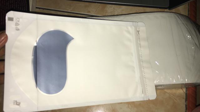 Standing Pouch Alumunium Foil  Kombinasi Transmetz Putih 500gr+zipper+window (14x23cm)