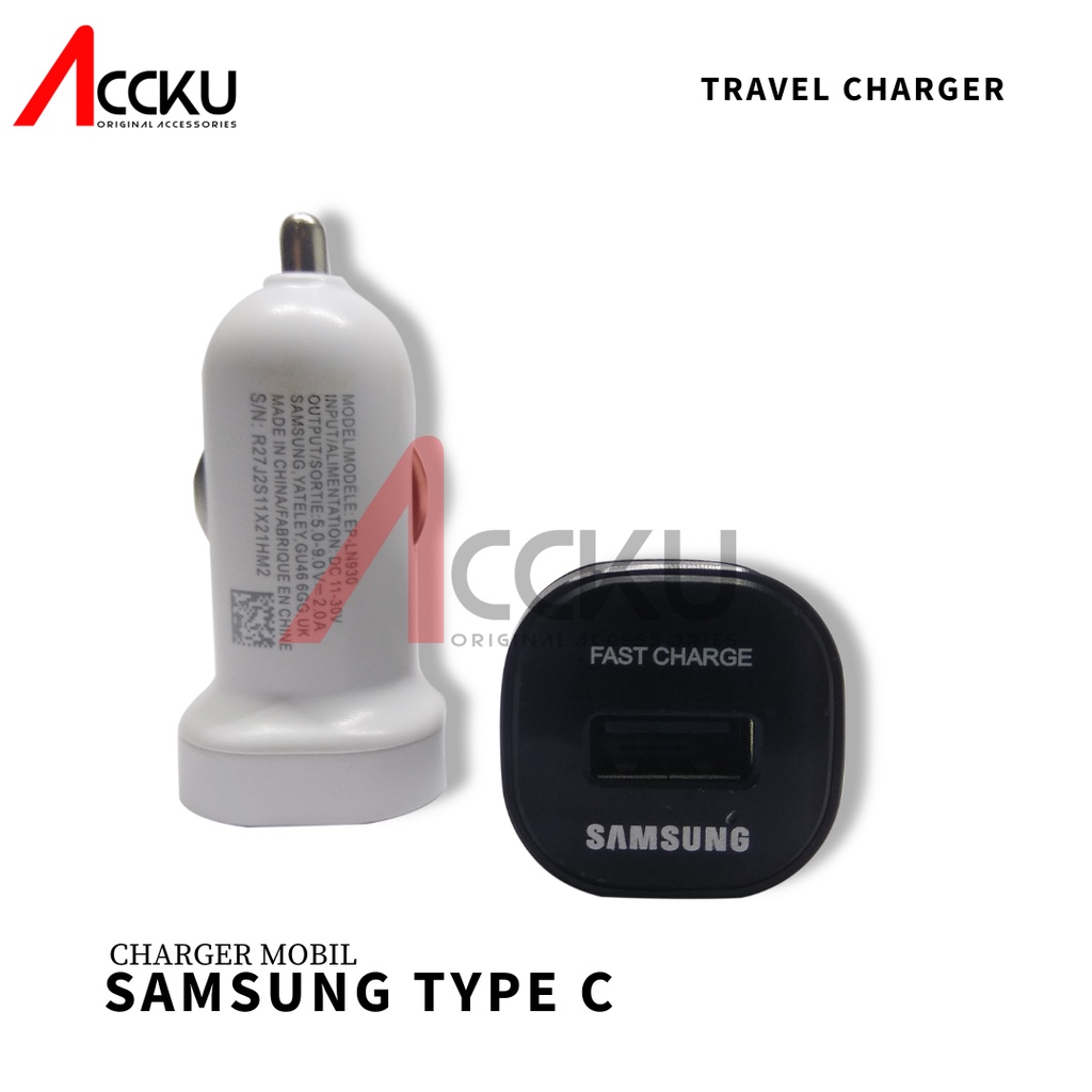 CHARGER MOBIL SAMSUNG FAST CHARGING TYPE-C 18W ORIGINAL