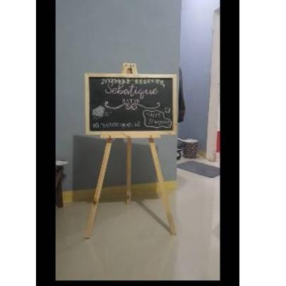 

BISA COD Papan tulis kapur 40x60cm papan tulis black board chalkboard blackboard kapur tulis