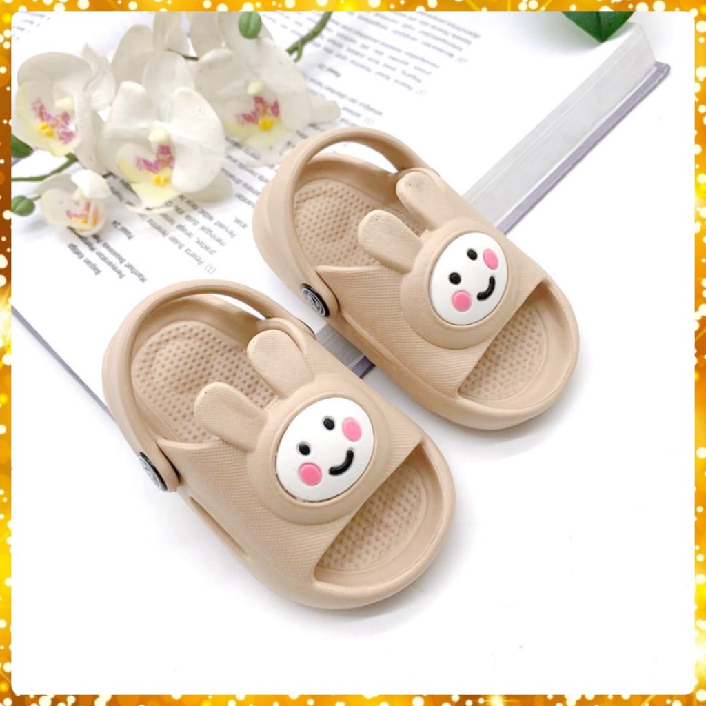 Sandal Anak Perempuan Sandal Selop Bahan Karet Motif Boneka UK.19-24