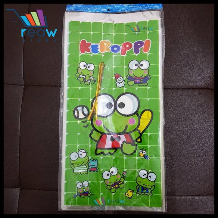

Buruan Serbu Plastik Souvenir / Snack / Bungkus Kado Keroppi Medium