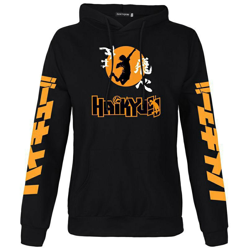 Sweater hoodie anime HAIKYU/Sweater HAIKYU KARASUNO/sweater HAIKYU terbaru/jaket HAIKYU terbaru