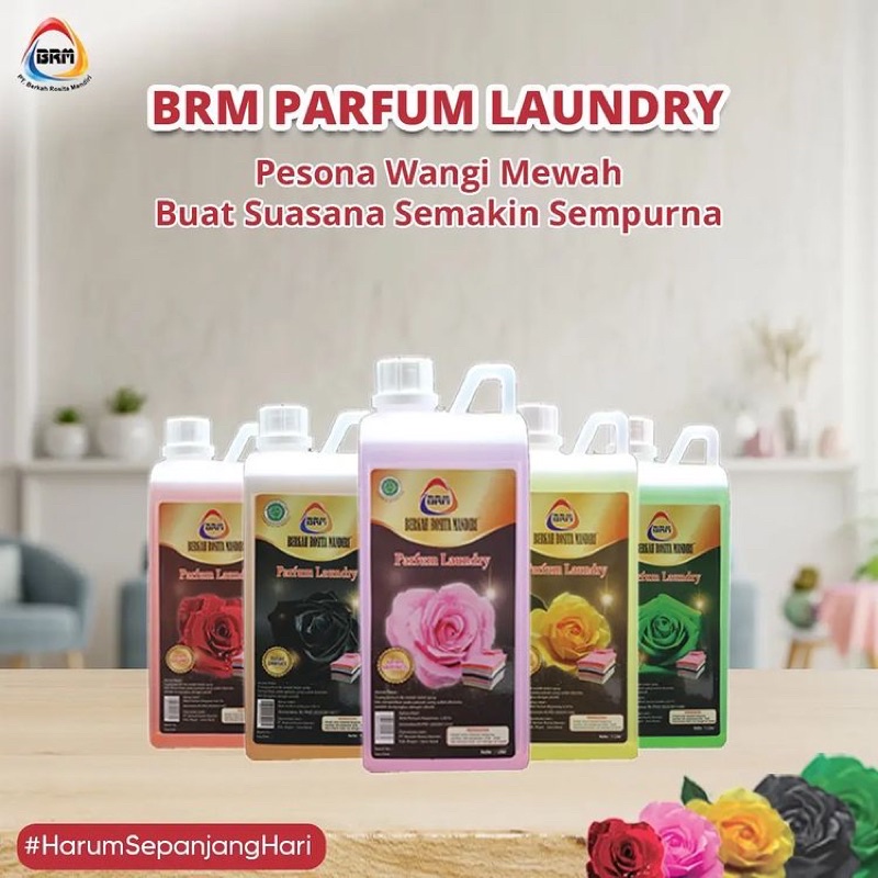 BRM Parfum Laundry Grade A 1 Liter - Parfum Laundry Termurah