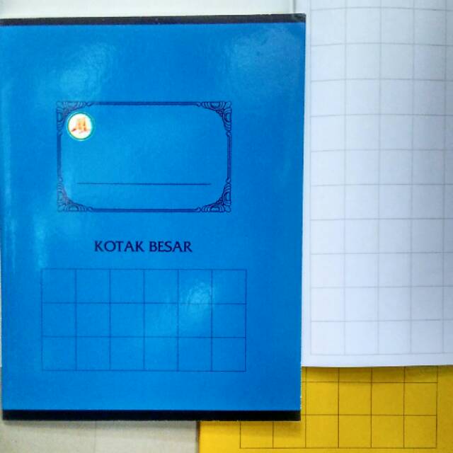 

Buku kotak besar AA 38 lembar buat huruf angka dan Mandarin