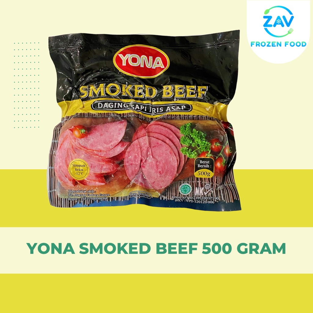 

YONA SMOKED BEEF 500 GRAM