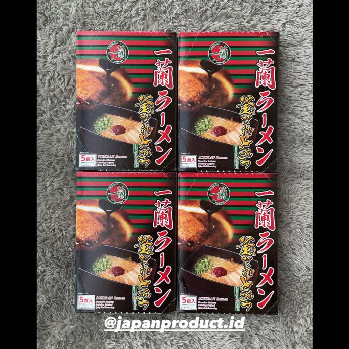 

ICHIRAN RAMEN ISI 5 PCS MADE IN JAPAN - CLASSIC