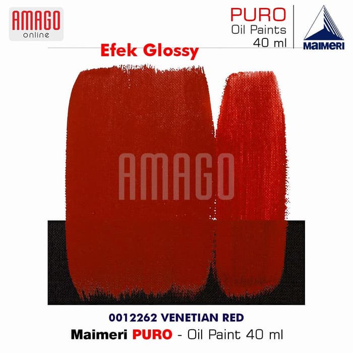 MAIMERI PURO - OIL PAINT - VENETIAN RED - 40ML - M0012262