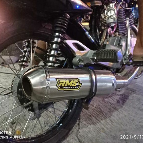 Knalpot Kapsul RMS Muffler Original Diameter 50mm bas ulem bkn dpj dos