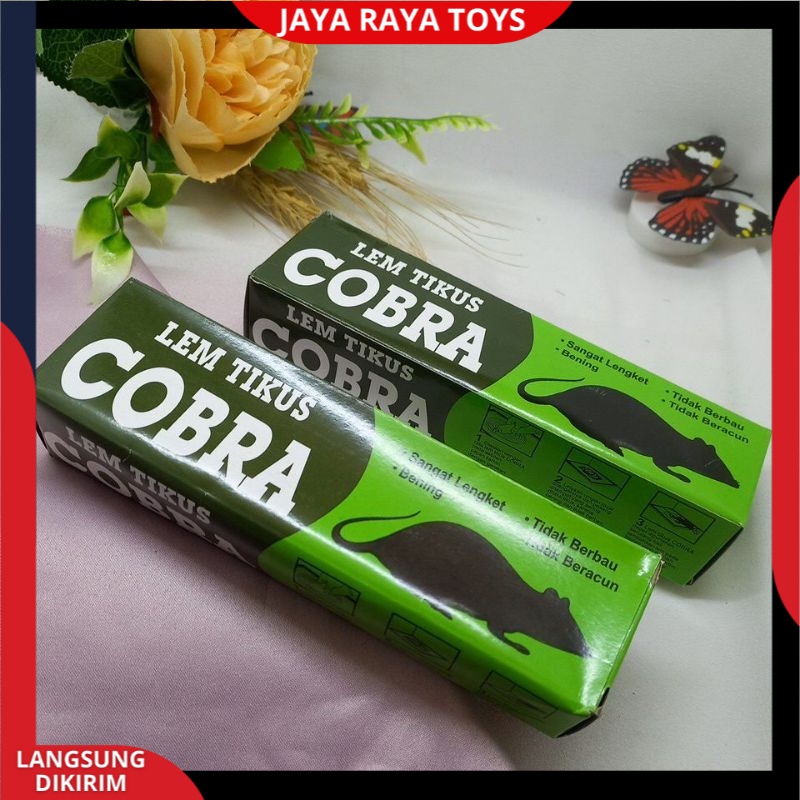 Lem Tikus / Jebakan Tikus / Cobra / Lem Tikus Cobra Super Lengket Ampuh &amp; Berkualitas Bisa Cod