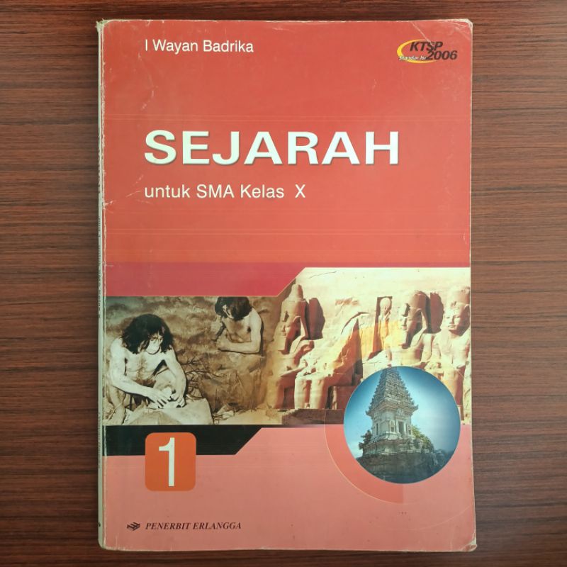 Buku Sejarah Kelas 10 Bekas - I Wayan Badrika