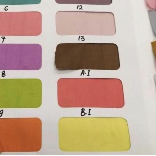 Kain Katun Jepang twill minyak Polos