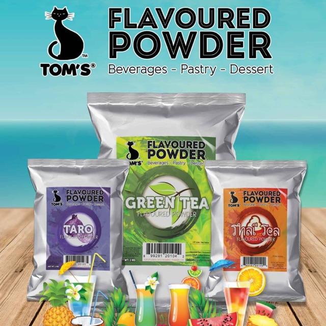 

BUBUK KUE, MINUMAN, DESSERT / POWDER TOMS