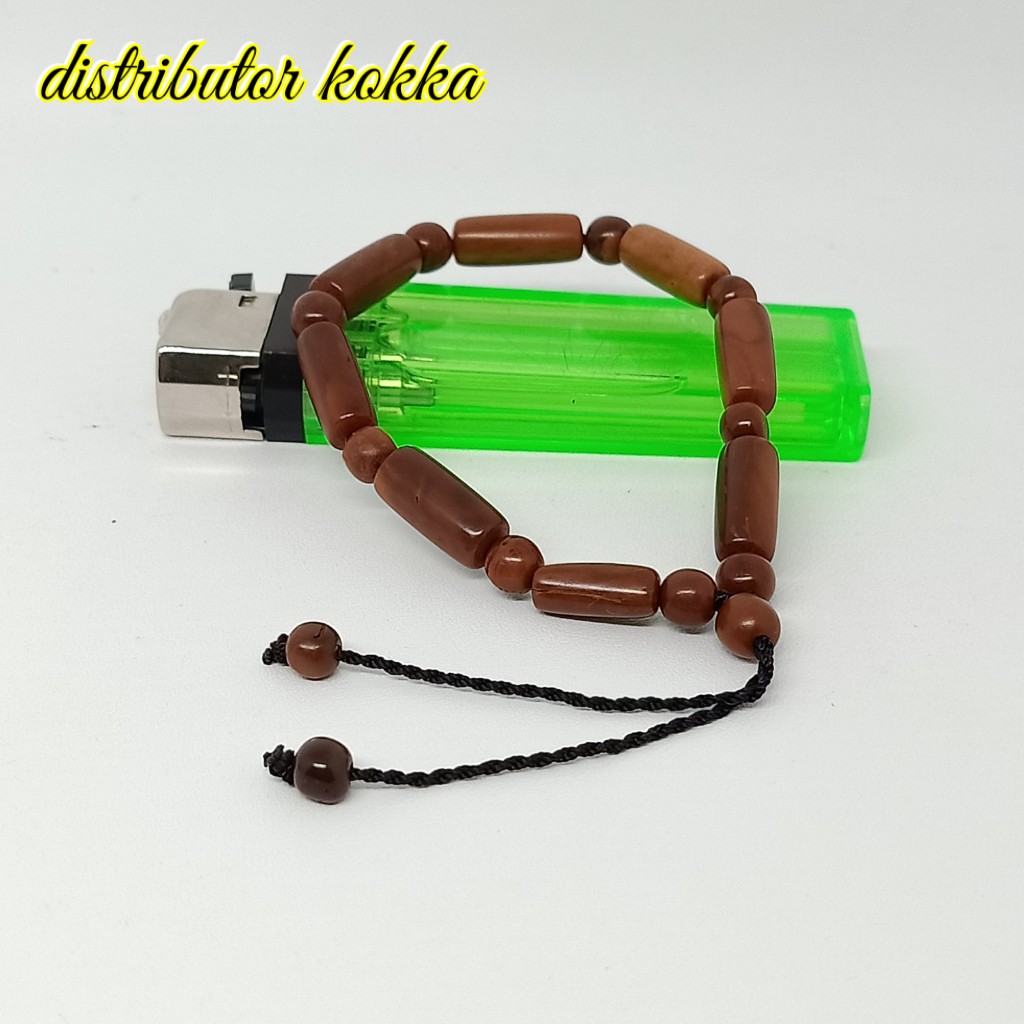 ( SUPER MURAH ) Gelang Kokka kaukah bambu coklat