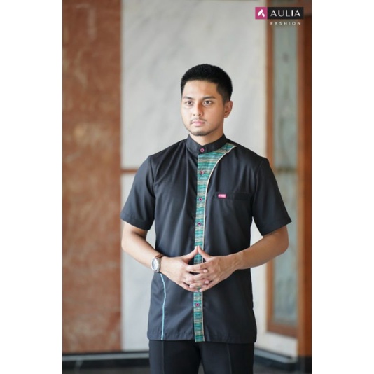 Koko new azalea black lurik ready S by AULIA fashion