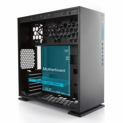 InWin 303 BLACK - ATX Tempered Glass / Casing Gaming - Hitam