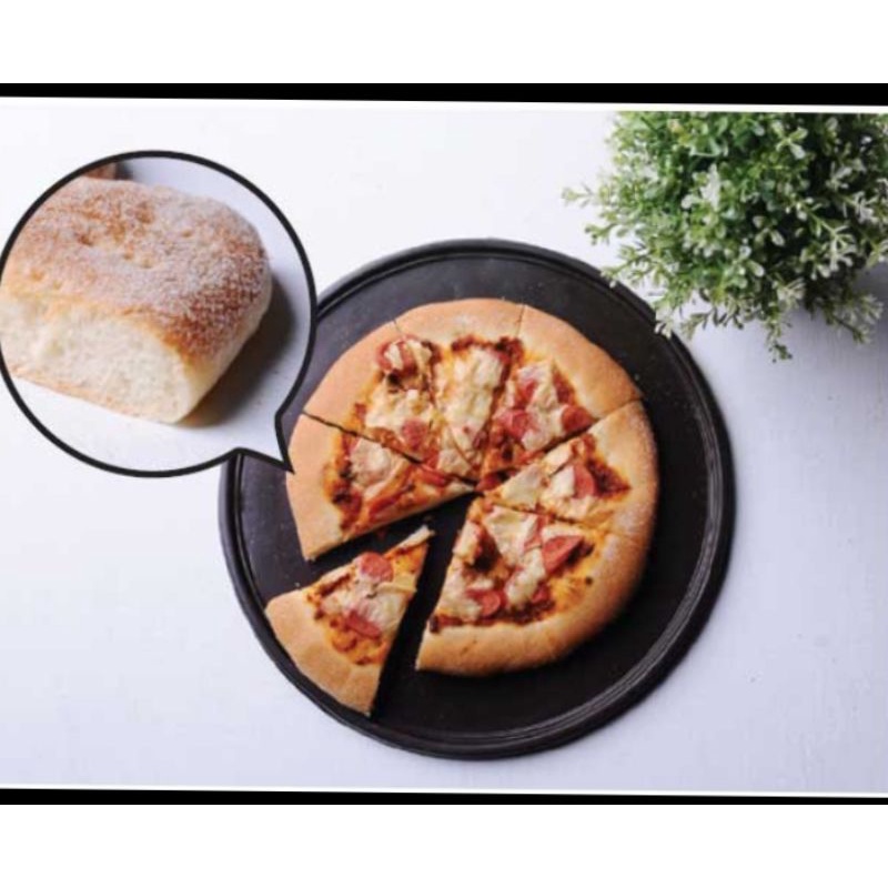 Termurah 3 pics Loyang pizza Ukuran 22cm anti karat dan anti lengket