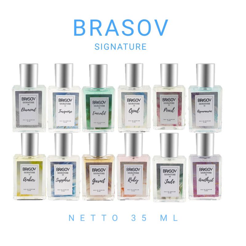 BRASOV Unisex Parfum | EDP Minyak Wangi Spray 35 ml Signature