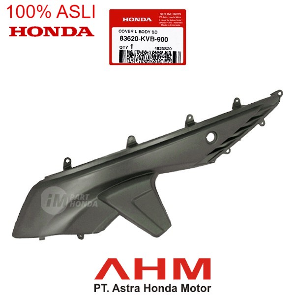 ` 83620KVB900 Cover L Body Side  Sambungan Body Kiri Vario 110 CW Old Lama Karbu Bukan Techno