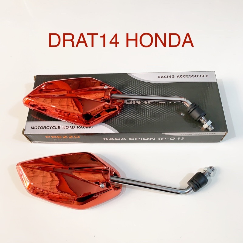 SPION KACA SPION JUPITER MX/VIXION/MIO/VEGA R NEW/VARIO/BEAT/SUPRAX125/KHARISMA/BLADE/REVO UNIVERSAL-HONDA/MERAH