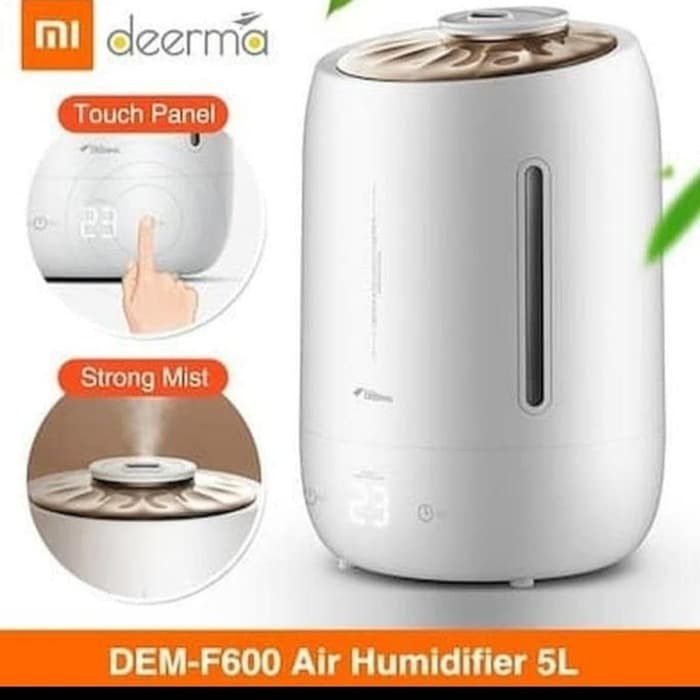 Deerma F600 Aromatherapy Air Humidifier Diffuser 5L LCD Touch Screen