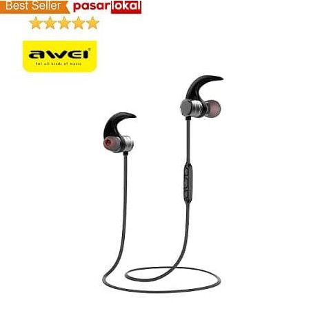 BLUETOOTH EARPHONE AWEI AK1 EARPHONE BLUETOOTH MAGNETIC MICROPHONE