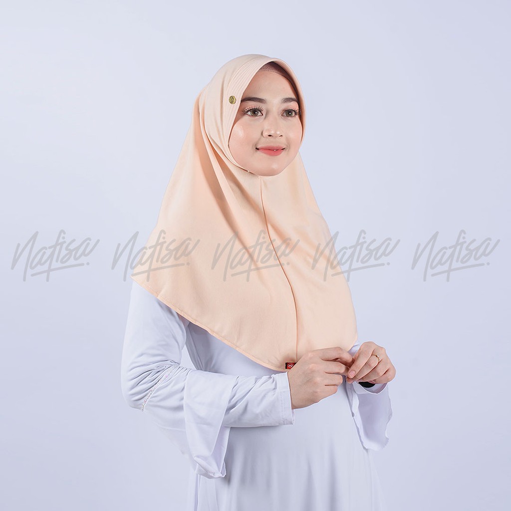 Jilbab Instan Pad Antem ASHA M | Hijab Instan Kaos BergoInstan Khimar Kerudung Instan Pad