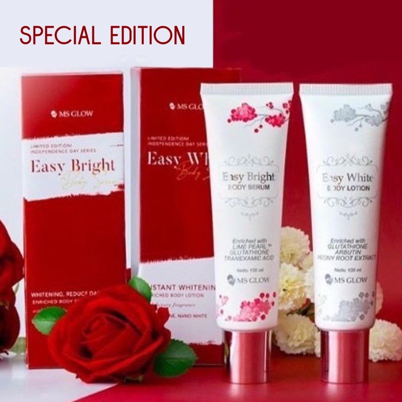 MS Glow Body series I Paket Badan MS Glow / Body Lotion Ms Glow/ Body Serum