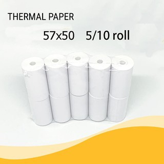 

（Ready stock）kertas kasir bandung / kertas roll / kertas thermal 57x50