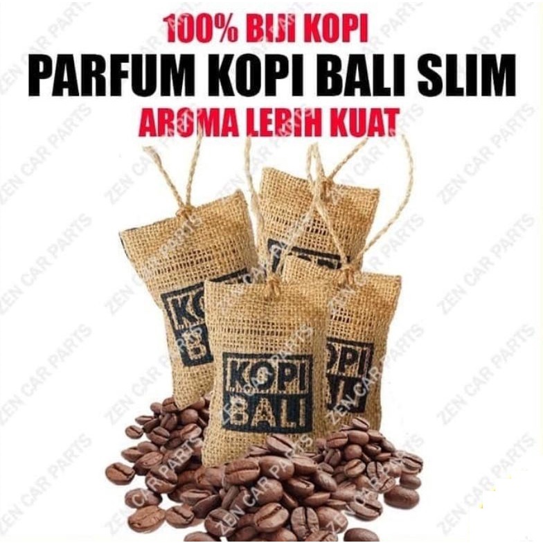 Parfum mobil KOPI BALI ORIGINAL Pewangi kendaraan Car coffee bali perfume karung goni