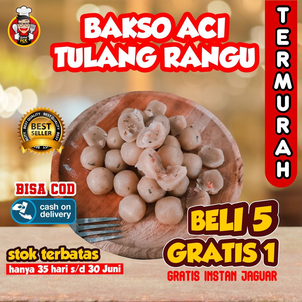 PENTOL ACI JAGUAR 20Biji TERMURAH ALL VARIAN ISI BASO ACI BOCI BAKSO ACI TERLEZAT BELI 5 GRATIS 1