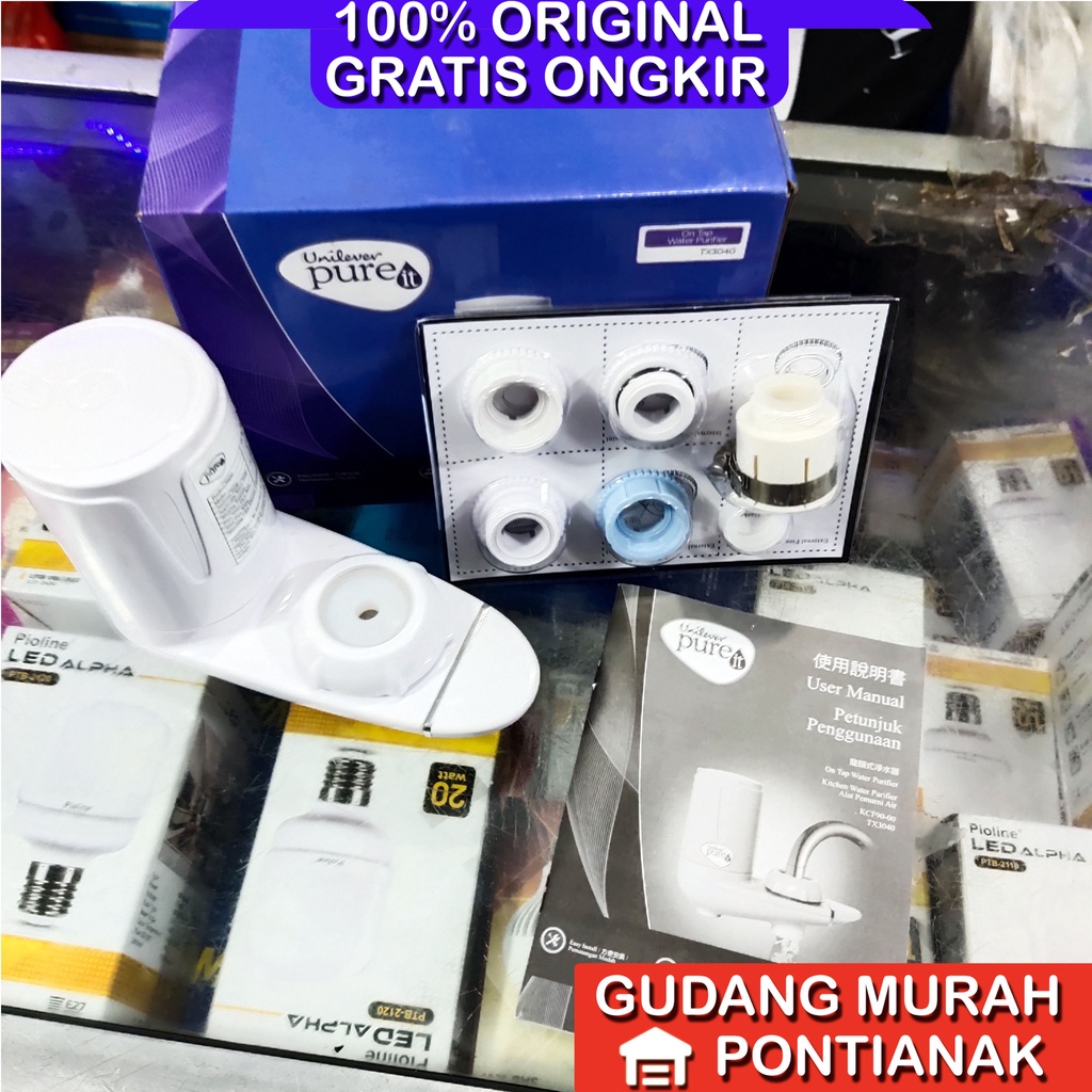 Pure it Water Purifier Penjernih Penyaring Kran Air TX 3040