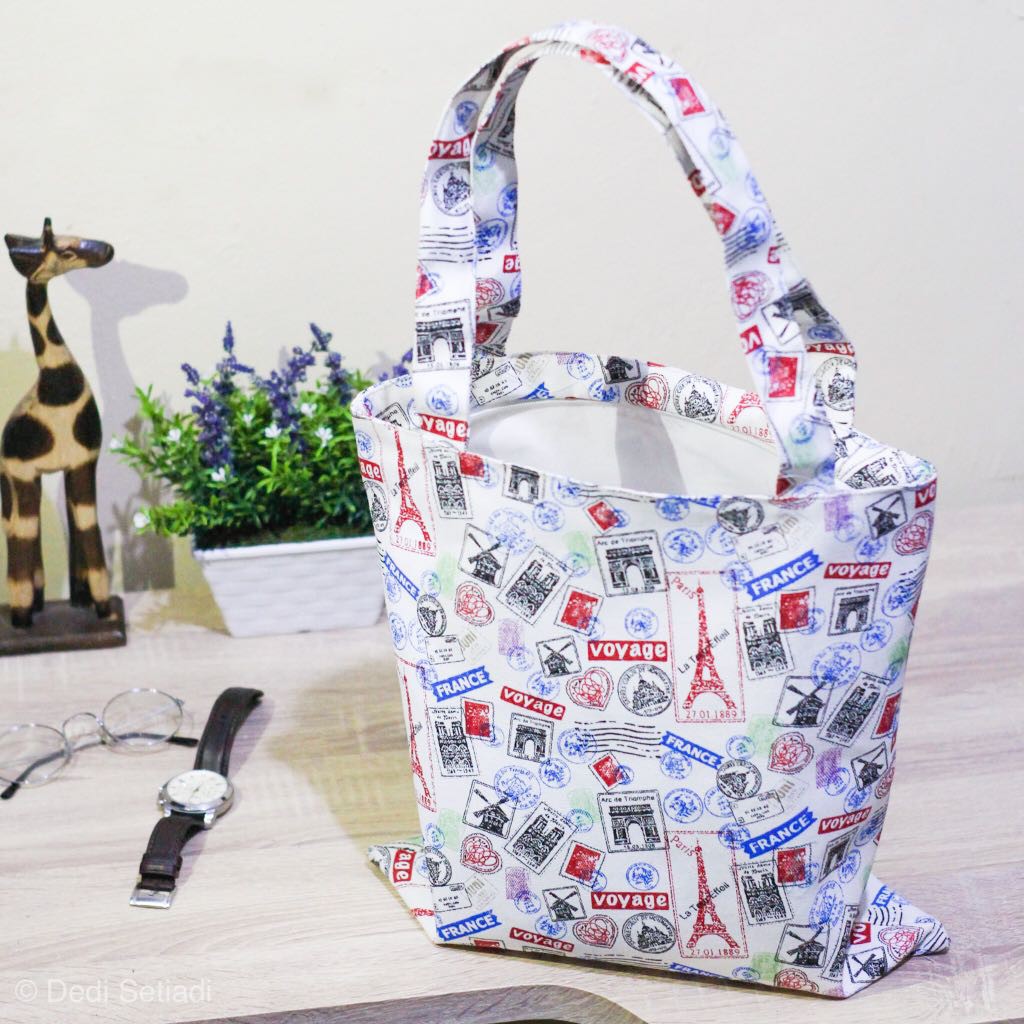 &quot;Messy&quot; Tote Bag/ Totebag Canvas 35X40