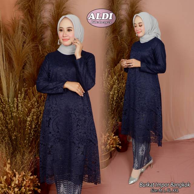 TUNIK MUSLIMAH - SET KEBAYA MODERN TUNIK BRUKAT - KEBAYA PESTA KEKINIAN