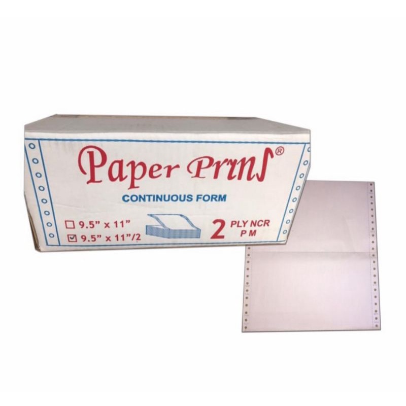 

Kertas Continuous From 9,5×11/2 2 Ply Merek Paper Print