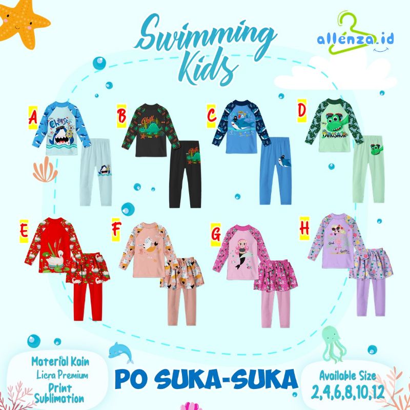 baju renang anak by allenza