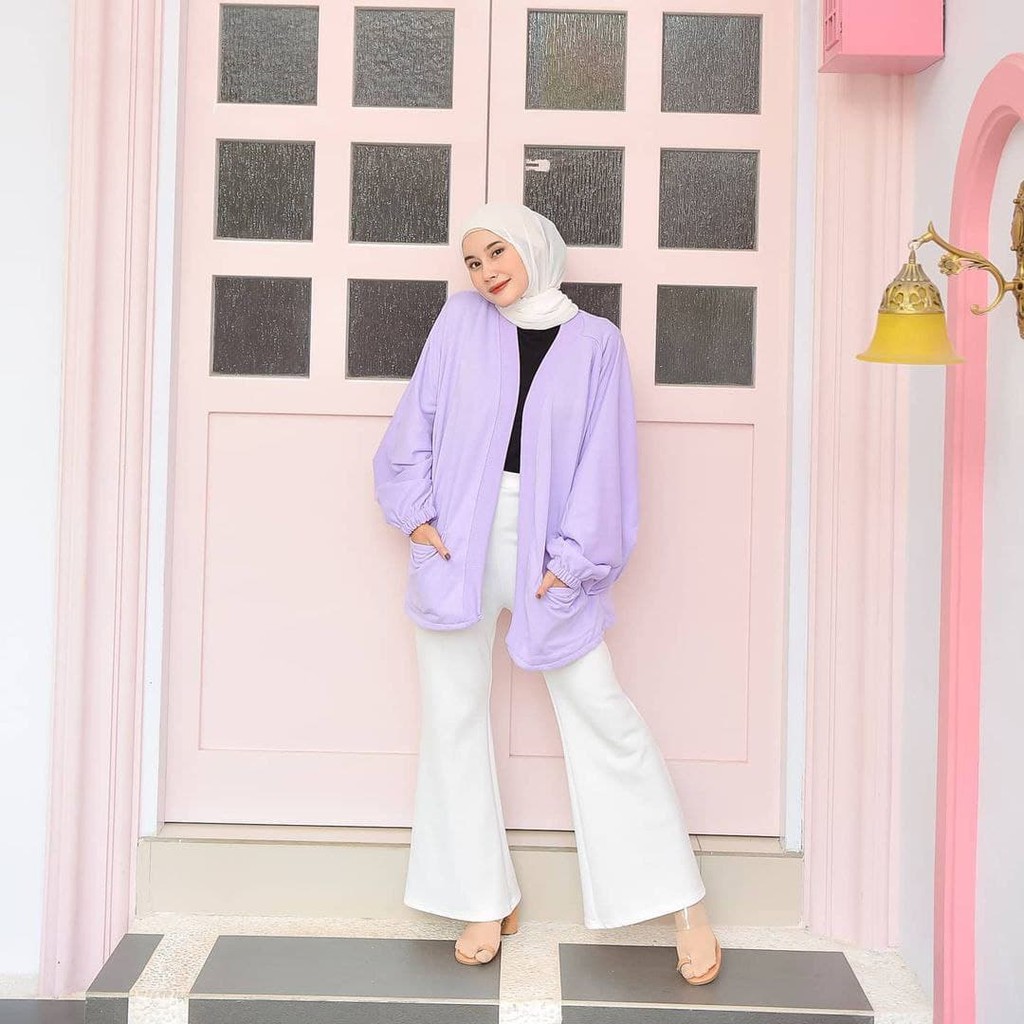 Nara Grosir - Keiko Oversize Outer | Fashion Terkini | Sweater Termurah